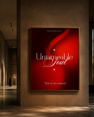 Portrait Matte Art Print Untameable