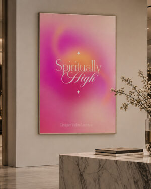 Portrait Matte Art Print Spiritually High